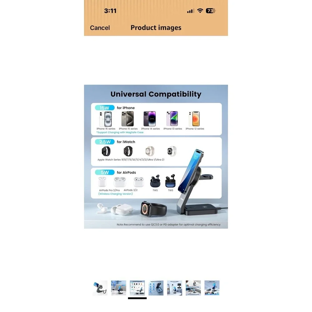 EnergyCell‎ Wireless Charging Station